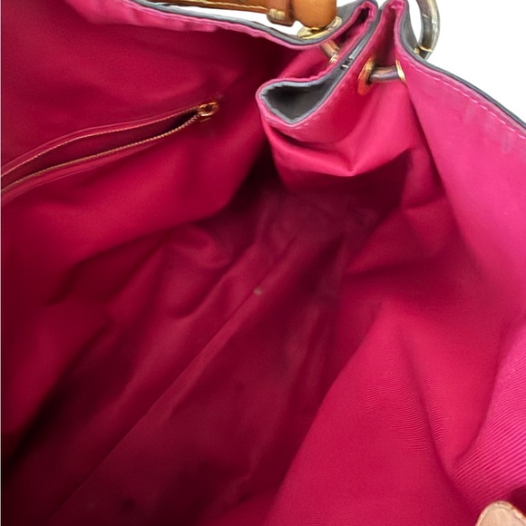 Louis Vuitton Graceful MM Brown Monogram Tote Bag with Peony liner. - Picture 5 of 10